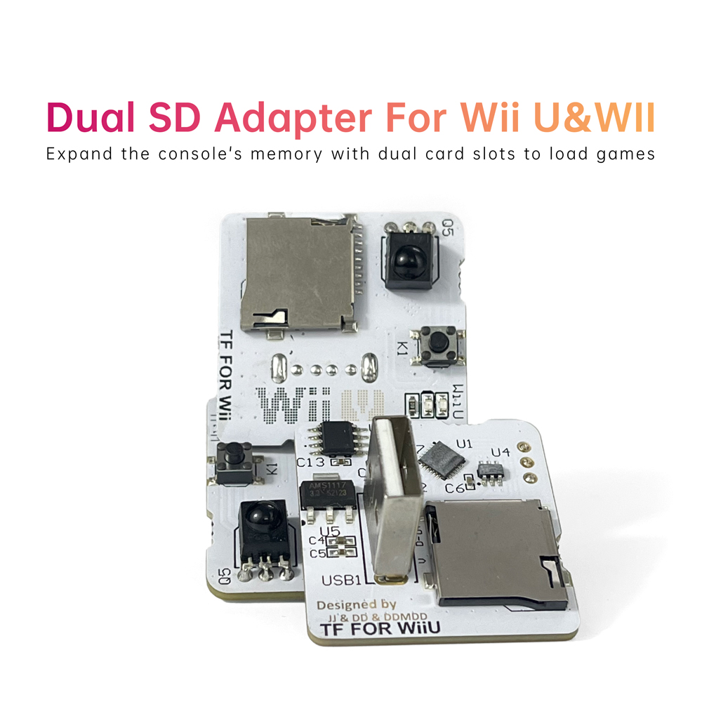 Gaming Console Usb - Adaptador de ranura para dos tarjetas