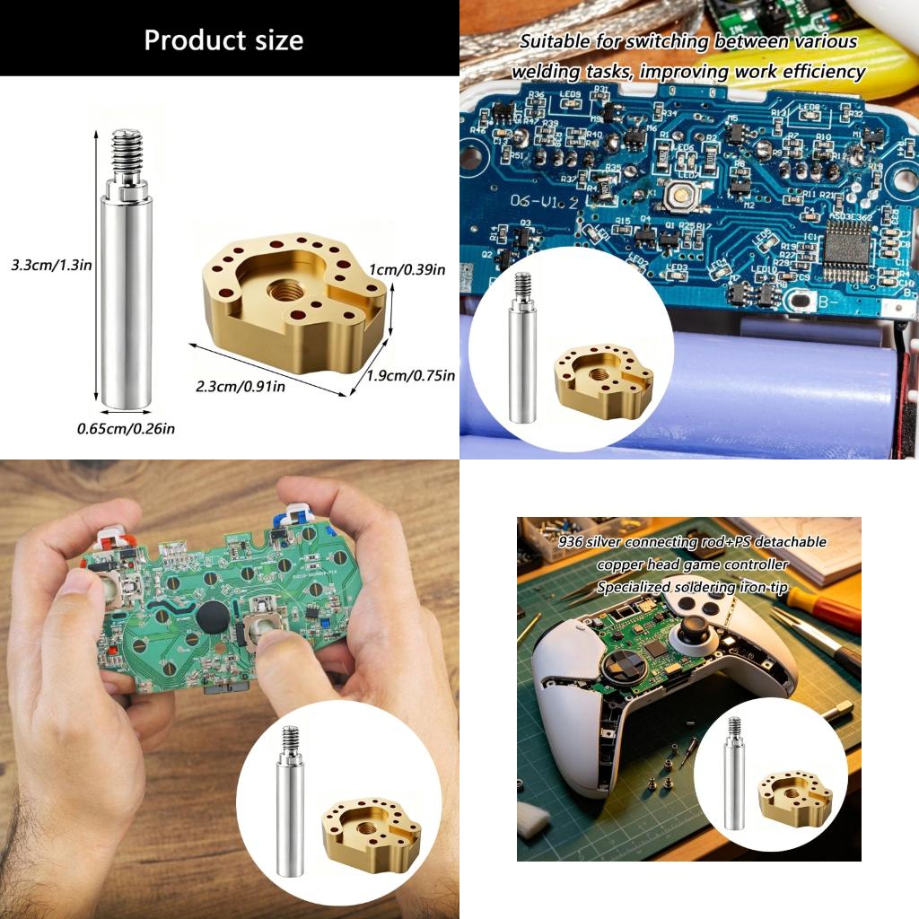 Gaming Console High Quality - Punta soldadura metal premium con adaptadores