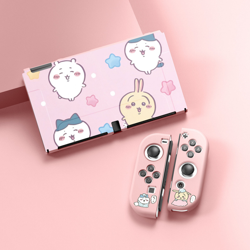 Gaming Console Nintendo Switch Oled Model - Funda Protectora de Dibujos Animados Chiikawa