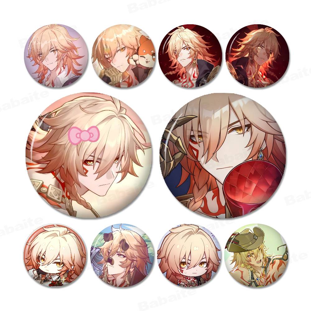 Gaming Console Buttons - Broches de Honkai Star Rail Mydei,