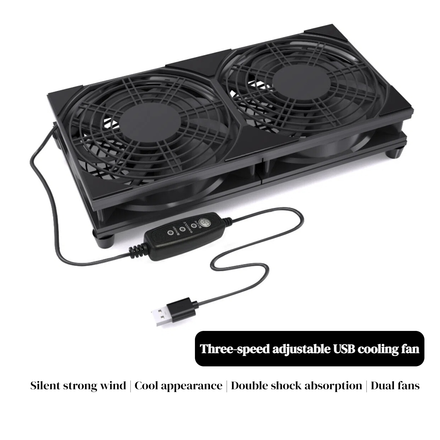 Gaming Console Usb - Ventilador de Refrigeración USB Dual con