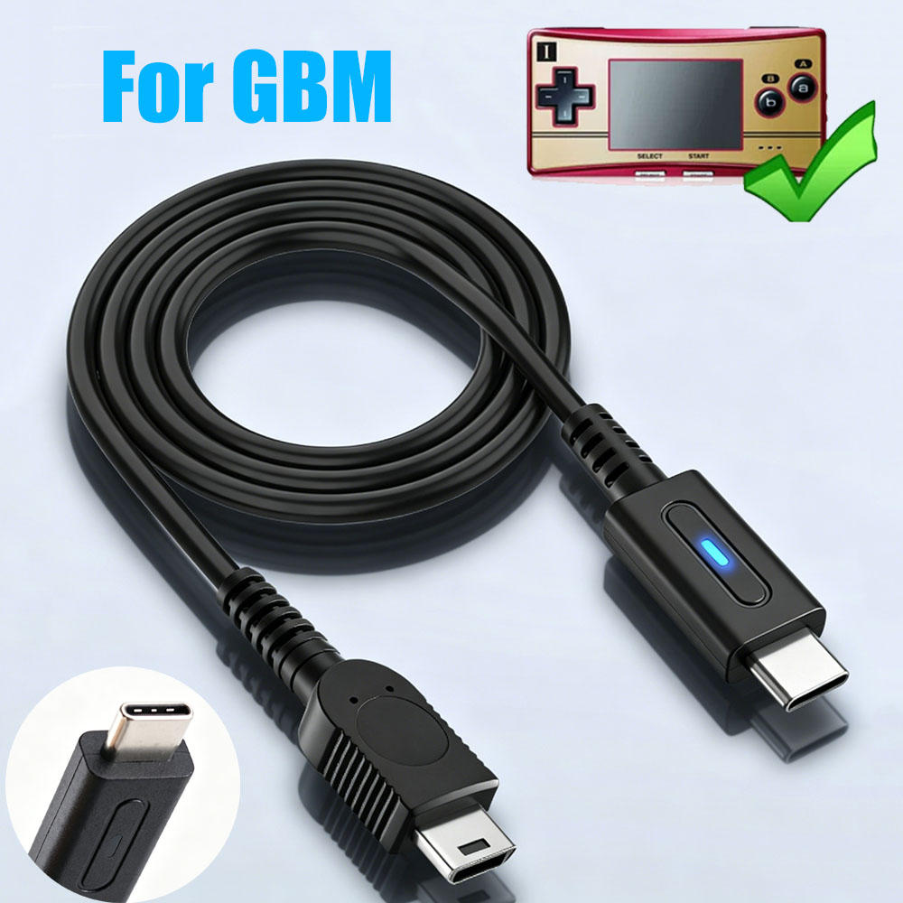 Gaming Console Types - Cable de carga tipo C para