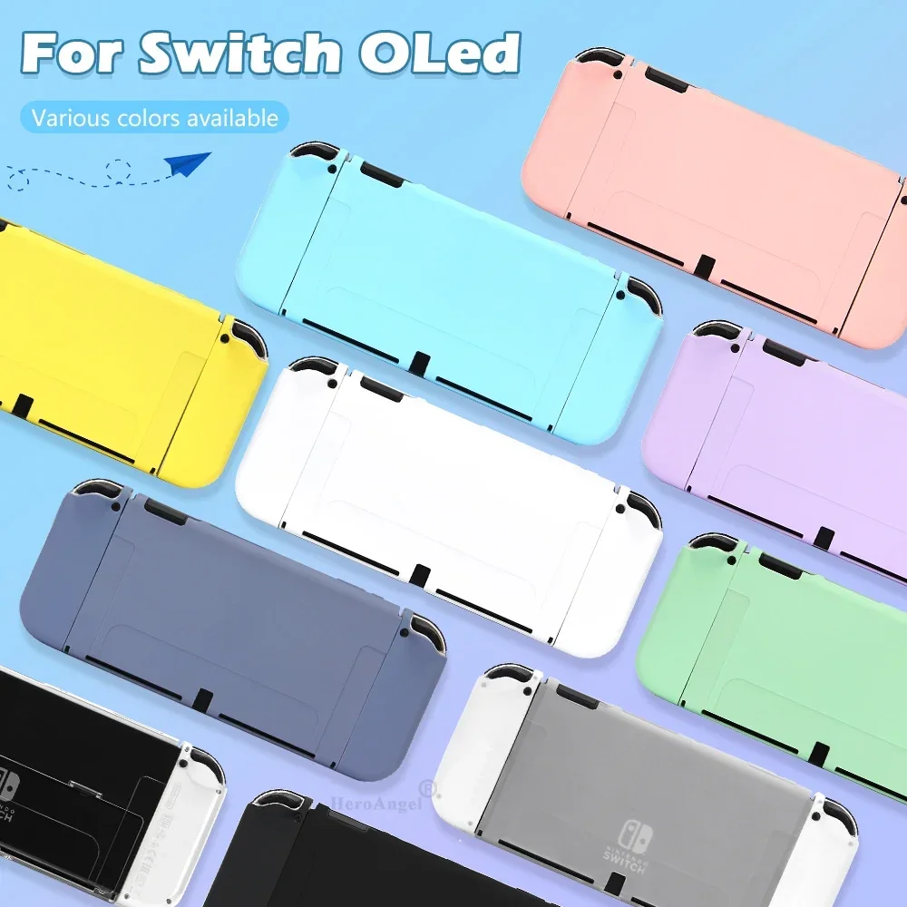 Gaming Console All - Funda protectora colorida para Switch OLED,