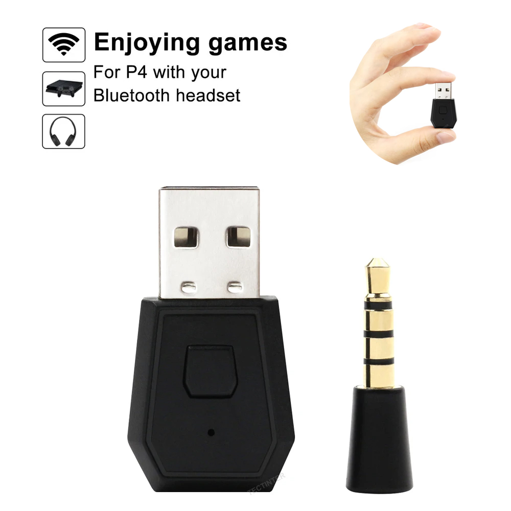 Gaming Console Headset - Receptor adaptador inalámbrico USB para consola