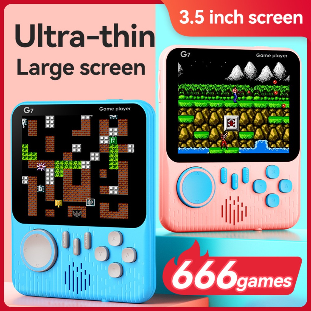 Gaming Console Types - Consola de Juegos Retro G7, Pantalla