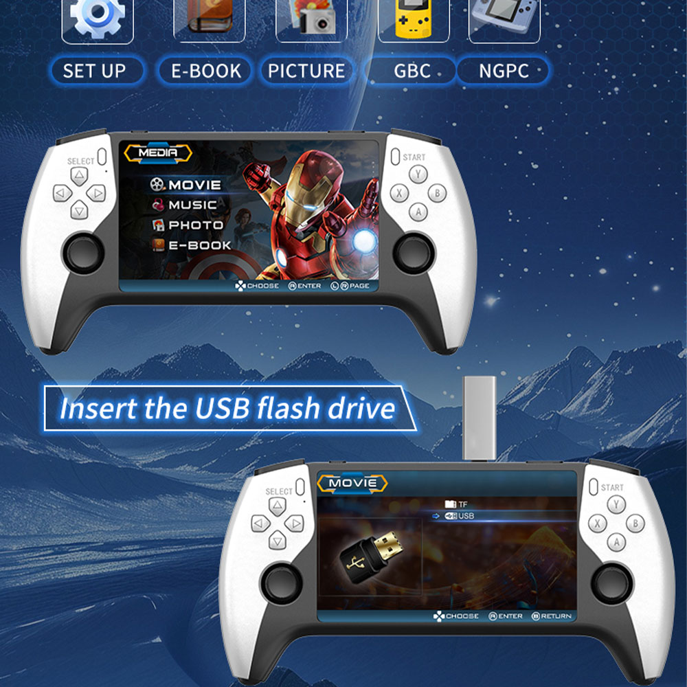 Nueva Consola de Juegos Portát - Gaming Console Types reseña y precio