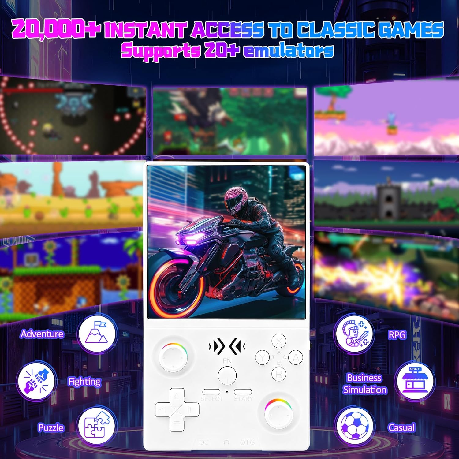 Consola de Juegos Retro Portát - Gaming Console Handheld Android reseña y precio