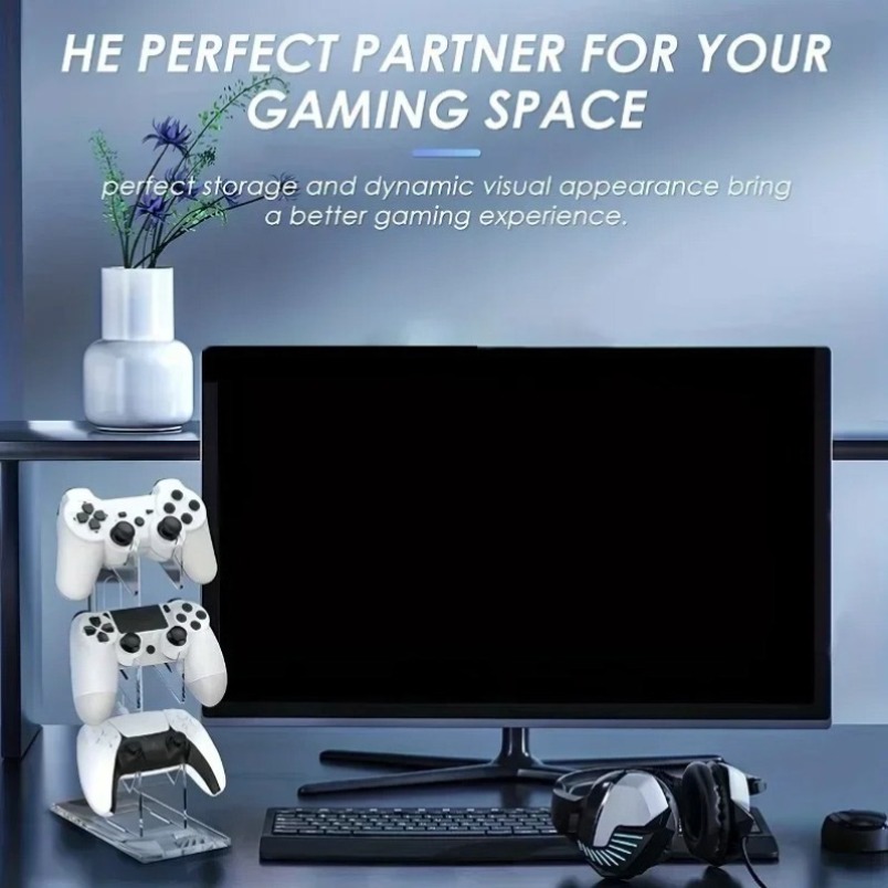 Soporte para Gamepad de 3 Nive - Gaming Console Headset reseña y precio