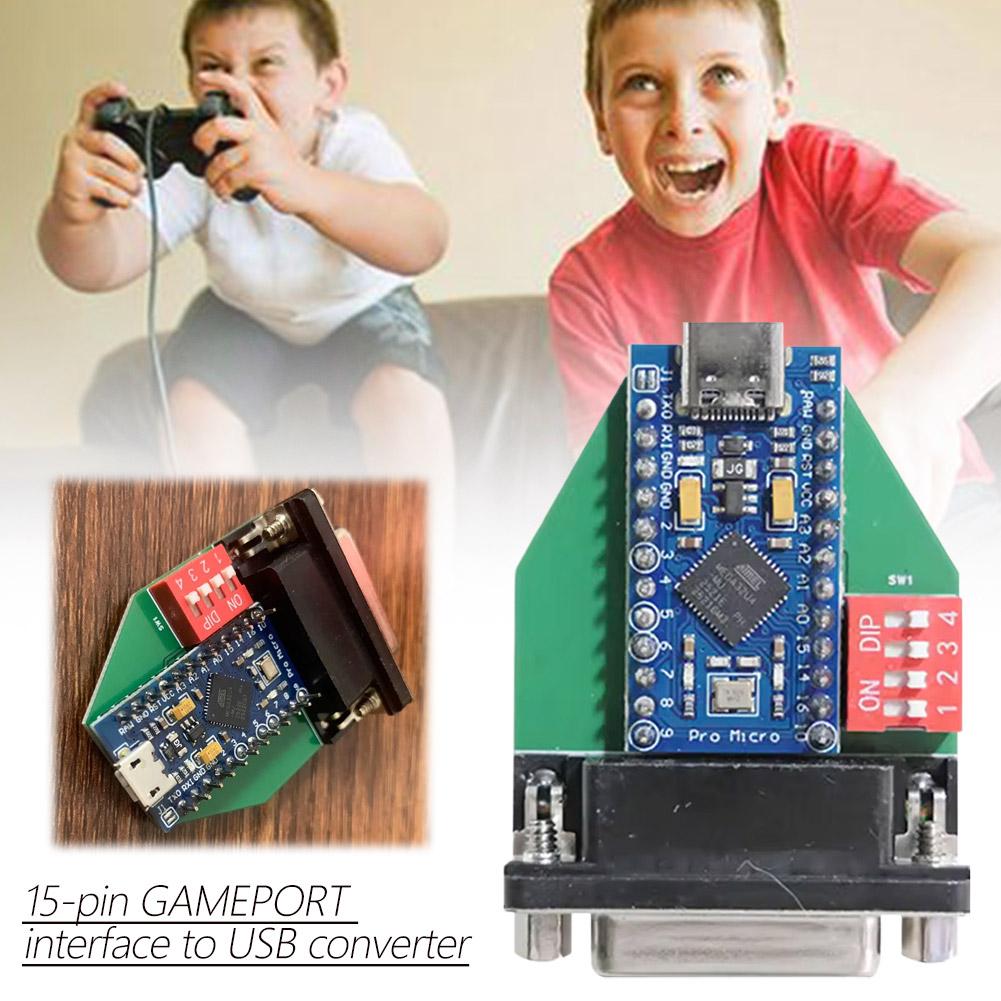 Interfaz GAMEPORT de 15 pines  - Gaming Console Usb reseña y precio