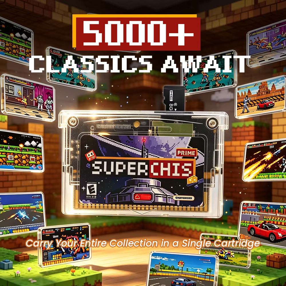 Cartucho de juego Retro Superc - Handheld Gaming Console reseña y precio