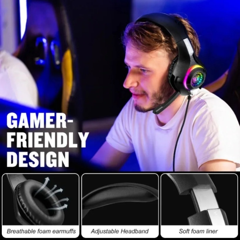 Auriculares para juegos con ca - Gaming Console Headset reseña y precio