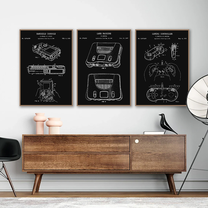 Póster y Láminas de Consola de - Gaming Console Picture reseña y precio