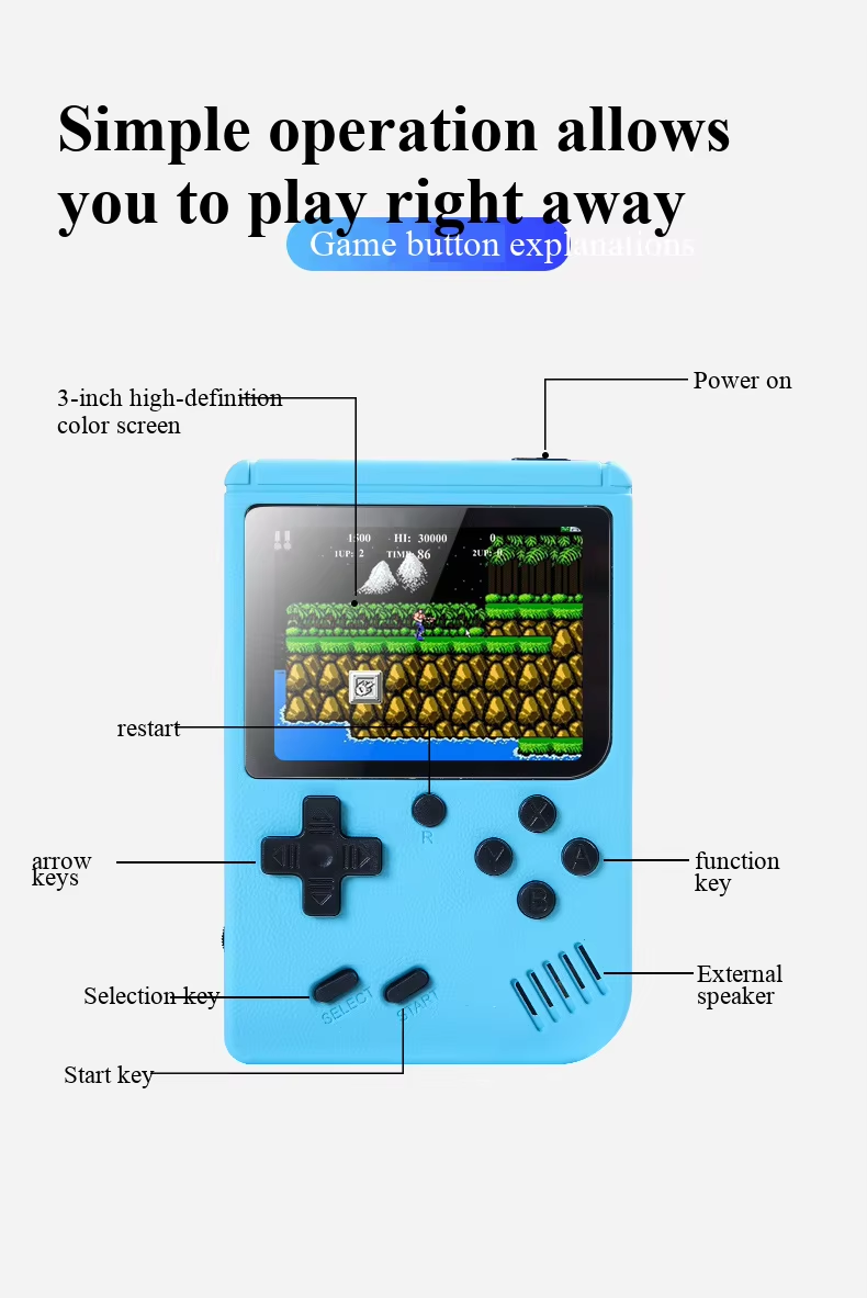 Consola de videojuegos portáti - Gaming Console Handheld Android reseña y precio