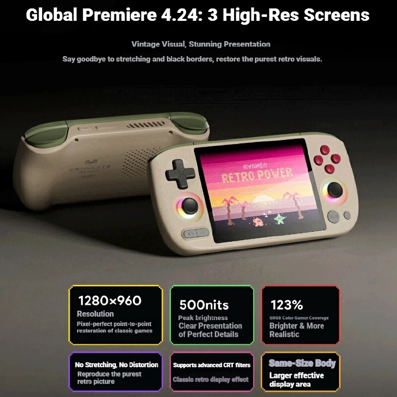 Consolas de Juegos Portátiles, - Gaming Console Handheld Android reseña y precio