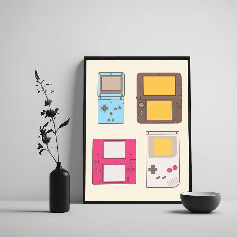 Póster de Evolución de Videoju - Gaming Console Picture reseña y precio