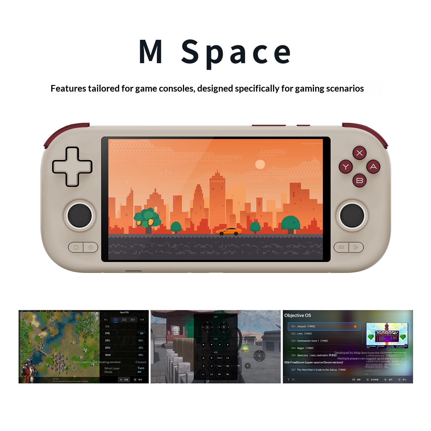 Mangmi Air X Android14 consola - Gaming Console Handheld Android reseña y precio