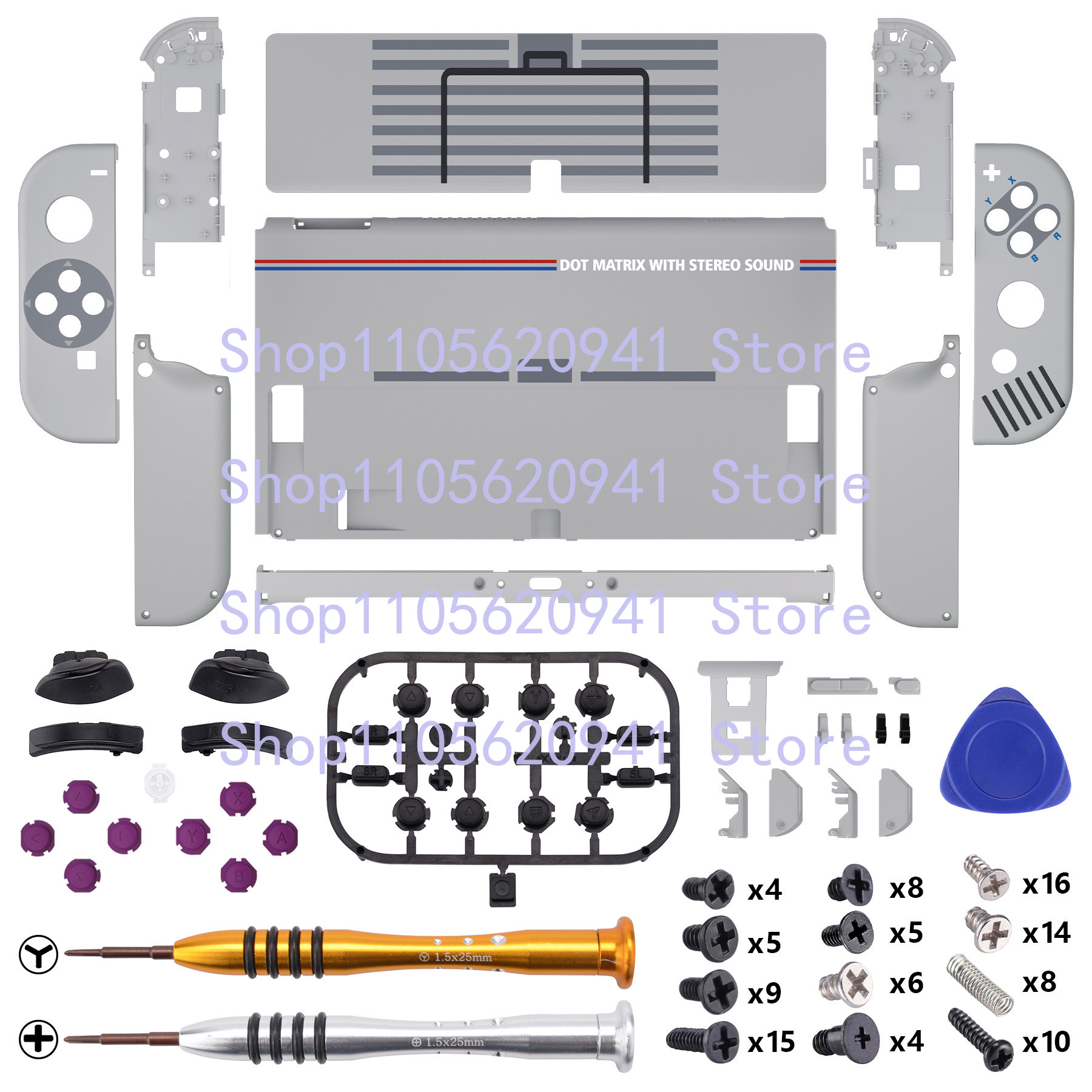 HHH Kit de Repuesto Completo p - Nintendo Console Switch Oled reseña y precio