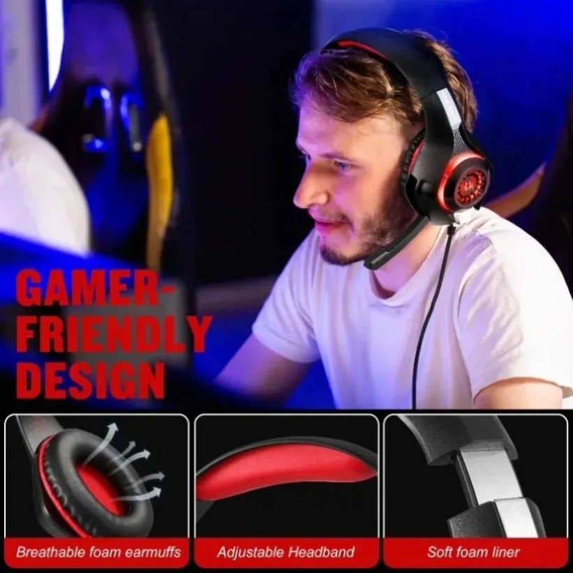 Auriculares para Juegos LED co - Gaming Console Headset reseña y precio