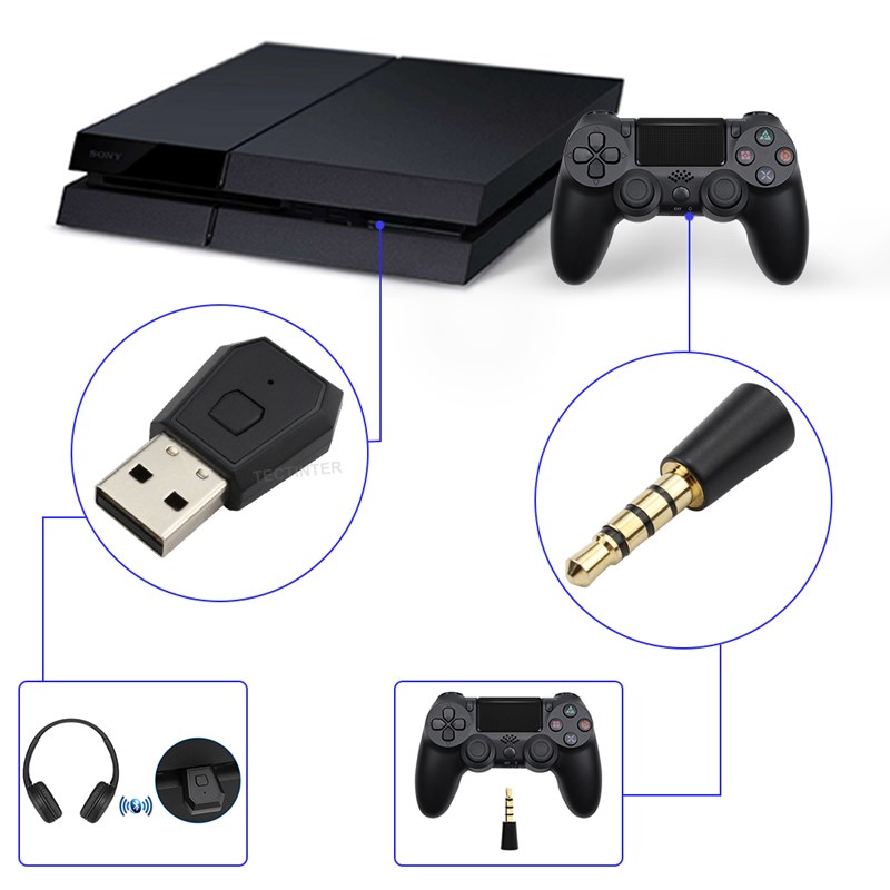 Receptor adaptador inalámbrico - Gaming Console Headset reseña y precio