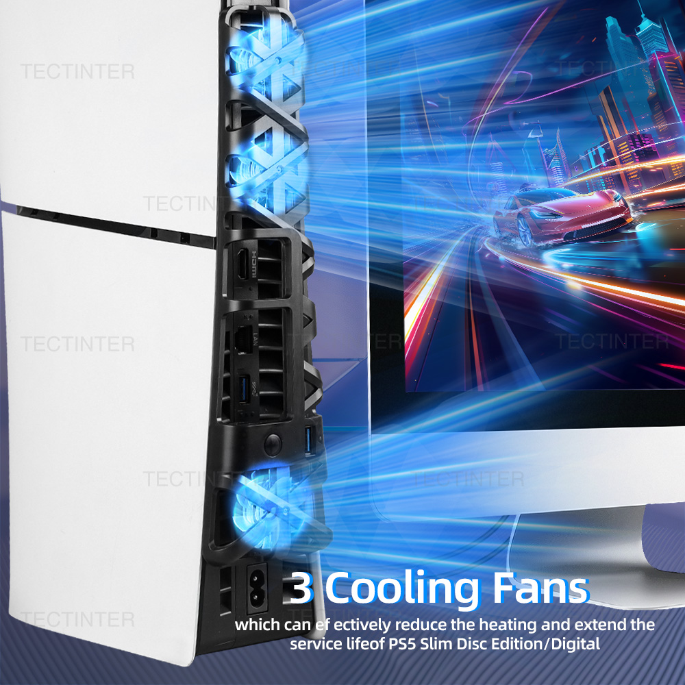 Para PS5 ventilador de refrige - Gaming Console Usb reseña y precio