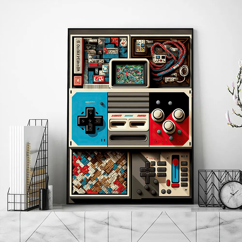 Consola de juegos, Collage en  - Gaming Console Picture reseña y precio