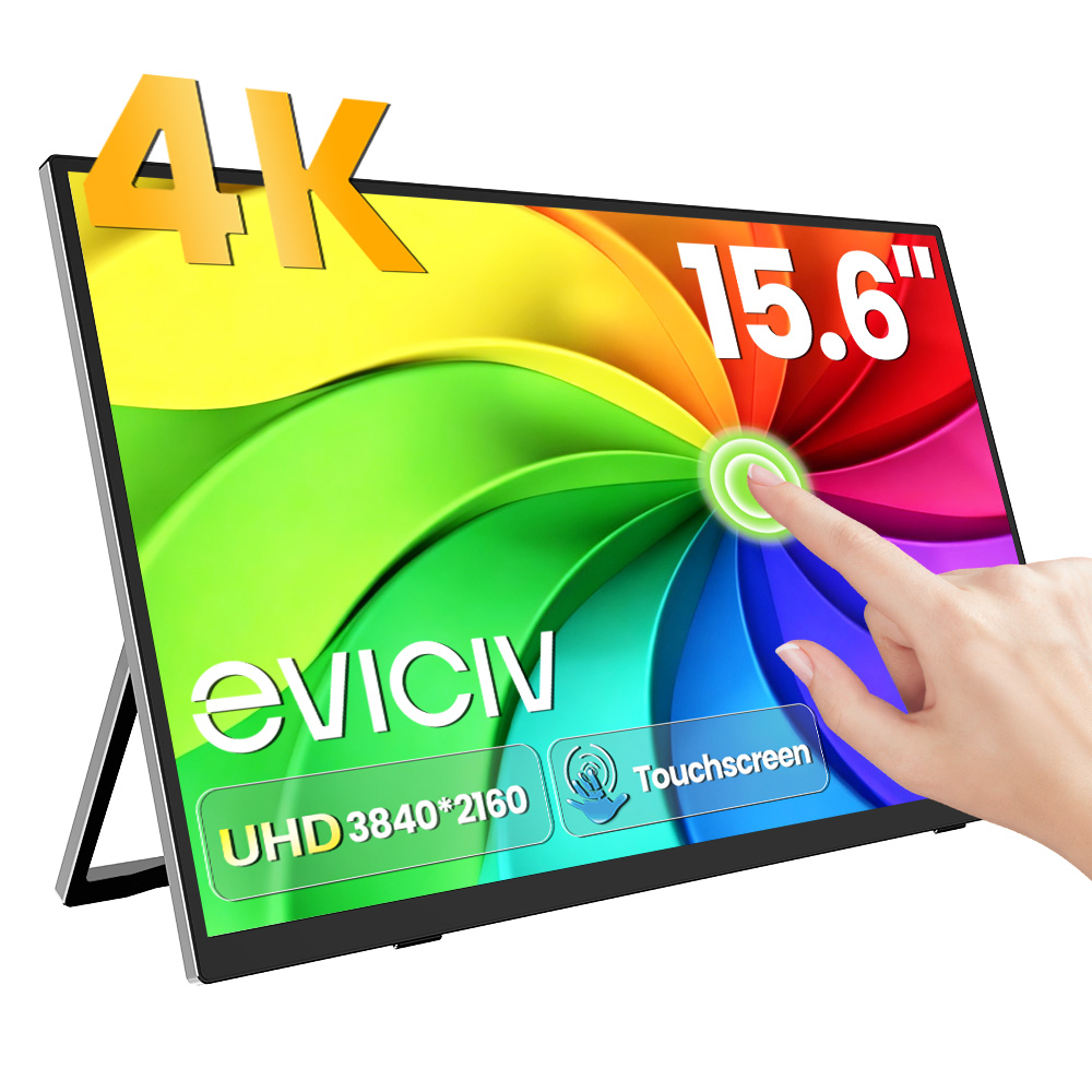 Monitor portátil EVICIV 4K de  - Gaming Console Types reseña y precio