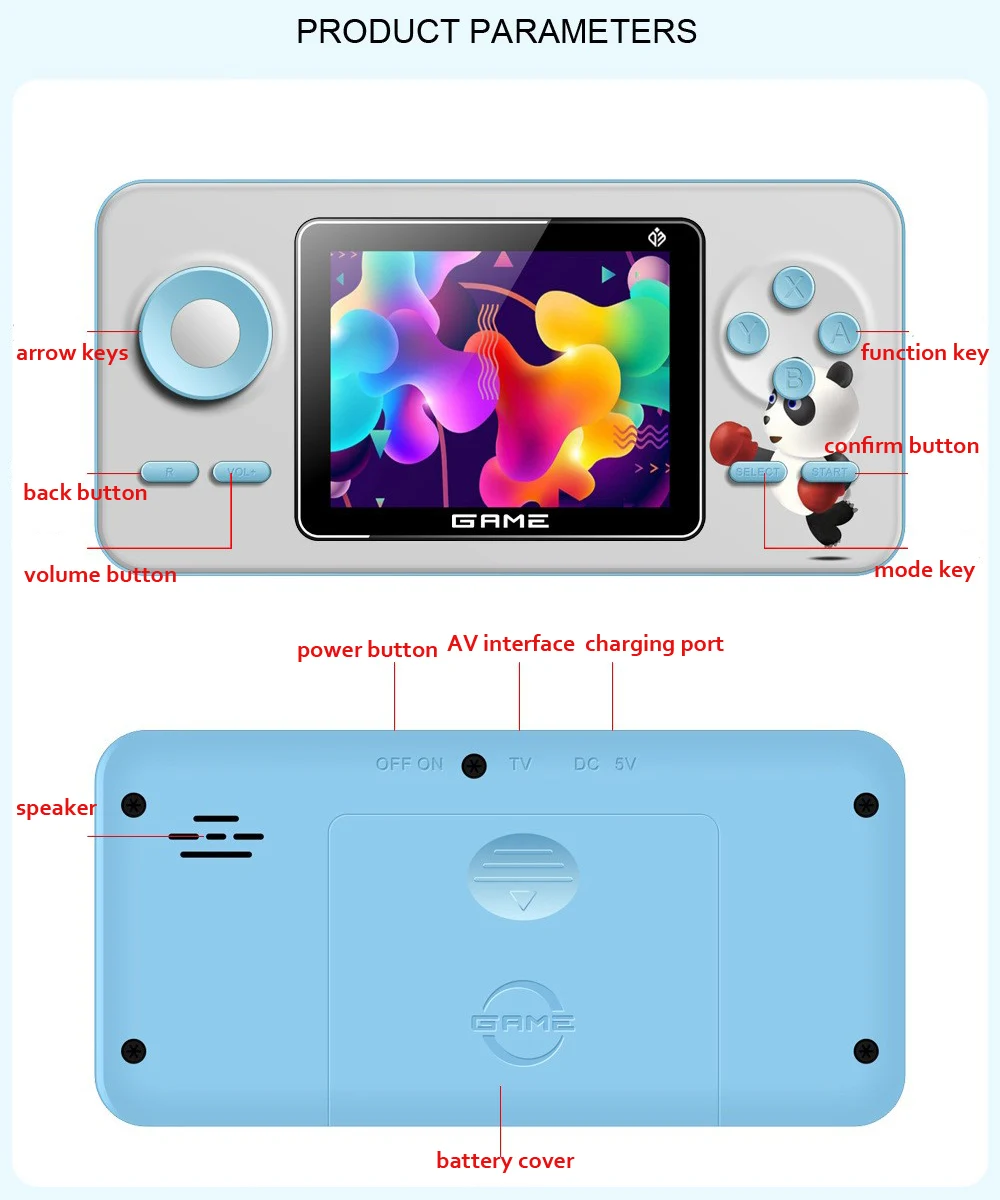 Nueva Consola de Videojuegos R - Gaming Console Handheld Android reseña y precio